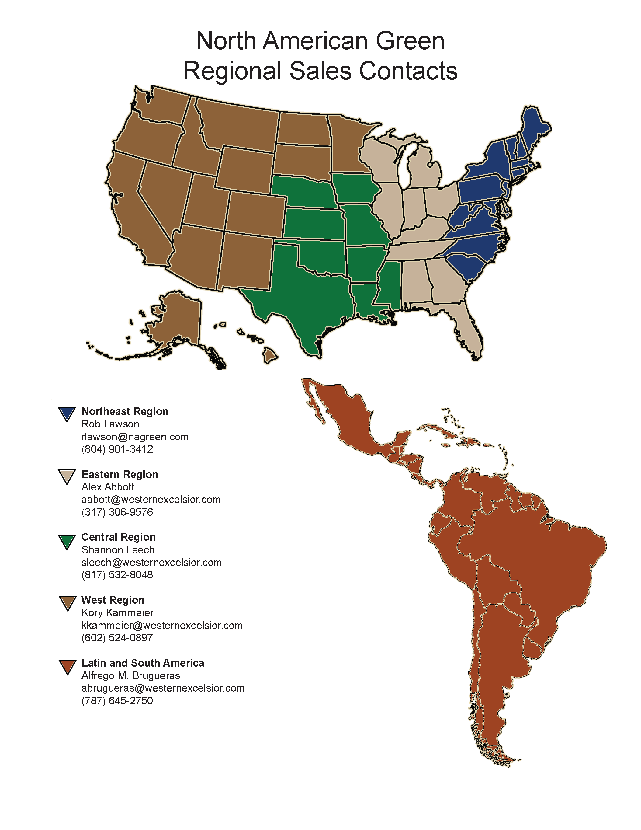 Printable Sales Map